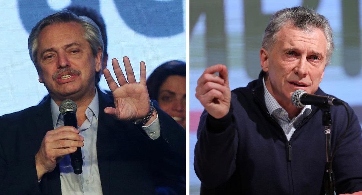 Mauricio Macri y Alberto Fernández, Elecciones 2019