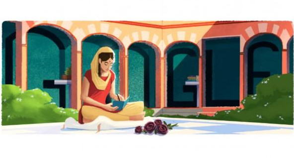 Amrita Pritam, Google, doodle