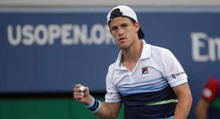 Diego Schwartzman en el US Open, REUTERS