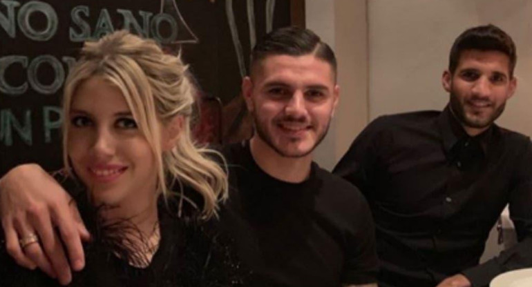 Wanda Nara, saludo a Lisandro López	