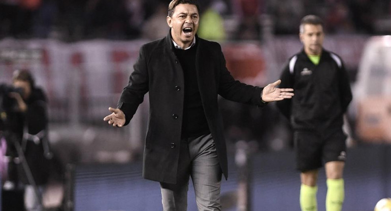 Marcelo Gallardo, técnico de River