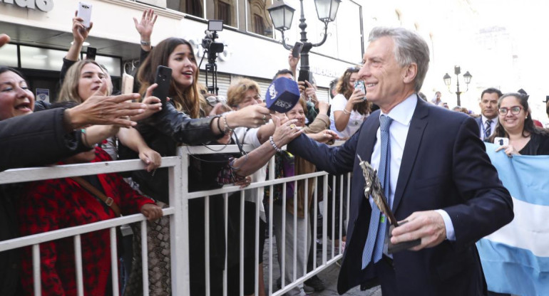 Mauricio Macri en Salta, NA