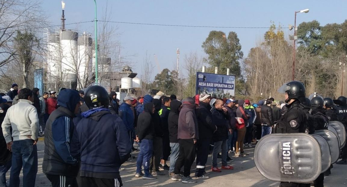 Enfrentamiento UOCRA, La Plata