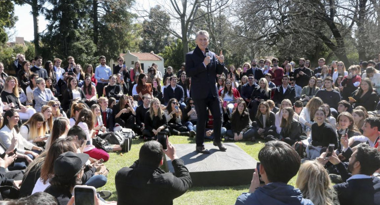 Mauricio Macri, Elecciones 2019, Agencia NA