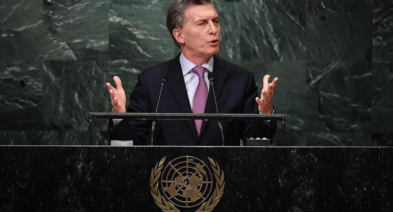 Mauricio Macri, ONU