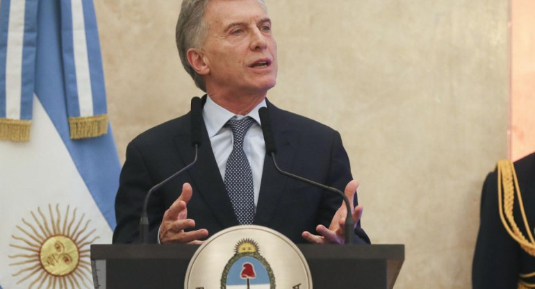 Mauricio Macri, presidente de la Nación, foto NA