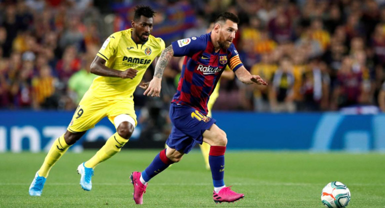 La Liga de España: Barcelona vs. Villarreal, REUTERS