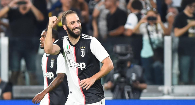 Gonzalo Higuain en la Juventus, REUTERS