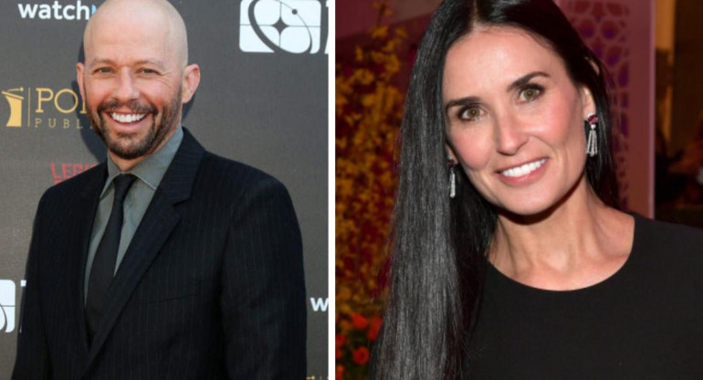 Demi Moore y Jon Cryer