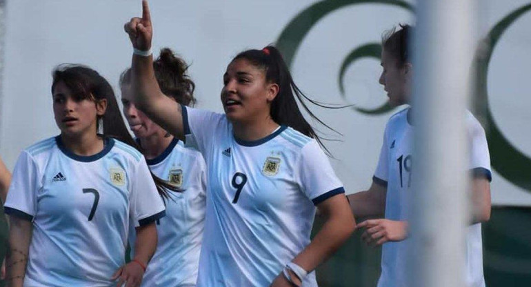 Rocío Correa, jugadora de Selección Argentina