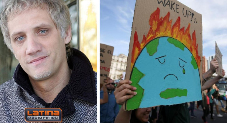 Marcha contra cambio climático, Charly Alberti, RADIO LATINA