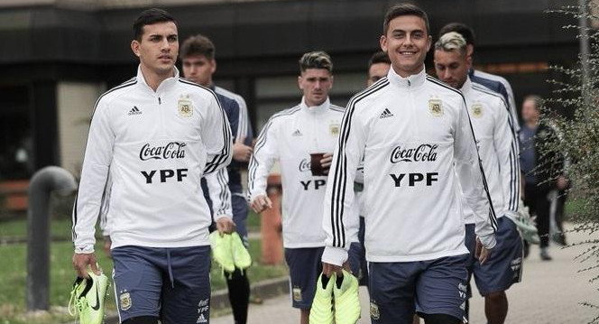 Selección Argentina, entrenamiento