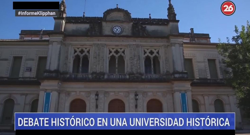 Universidad del Litoral, informe Klipphan, Canal 26