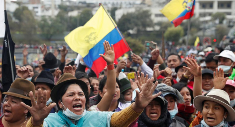 Protestas, Ecuador, manifestaciones, REUTERS