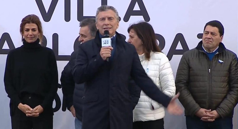 Mauricio Macri en Córdoba, Marcha del Sí se puede	