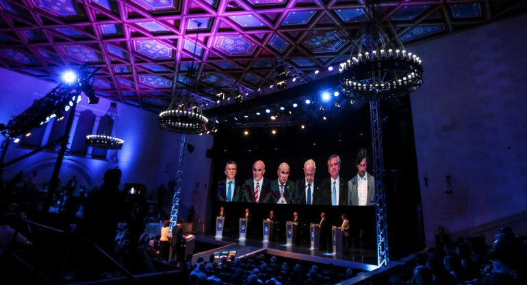 Debate presidencial, candidatos, REUTERS