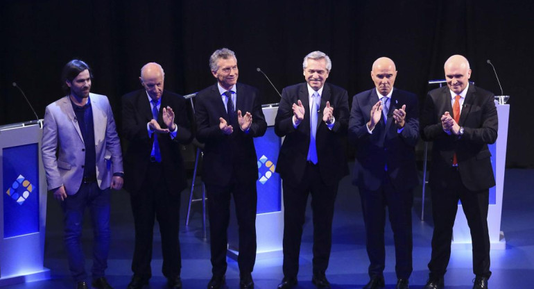 Debate presidencial, candidatos