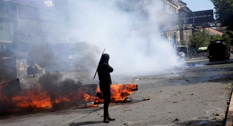 Nueva jornada de protestas en Chile, RUTERS