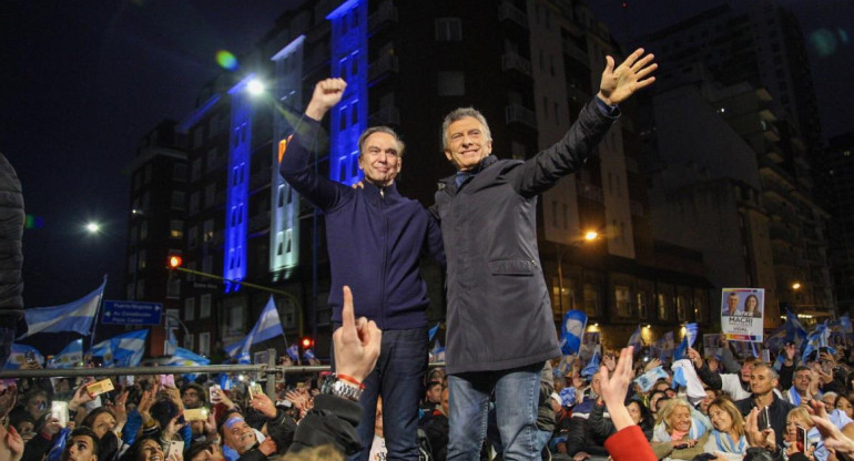 Mauricio Macri y Miguel Ángel Pichetto