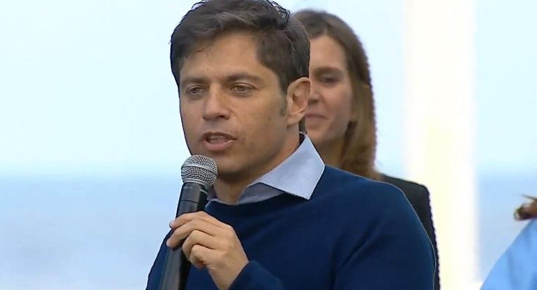 Axel Kicillof, Cristina Fernández de Kirchner, acto en Mar del Plata, Frente de Todos, YouTube