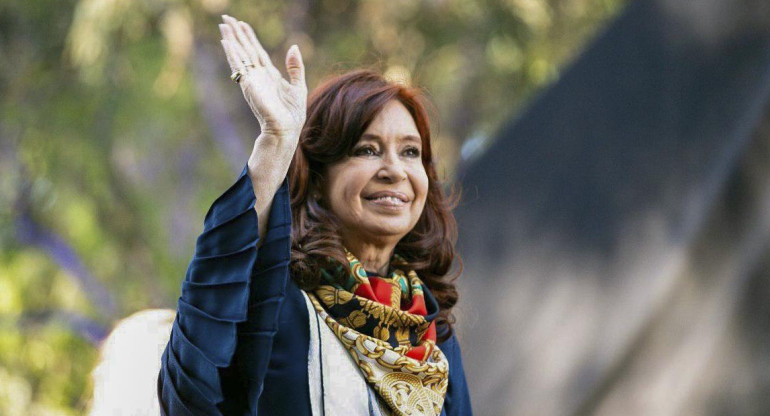 Cristina Kirchner vicepresidenta electa, NA