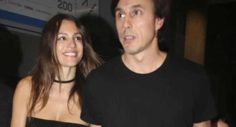 Pampita y Roberto García Moritán