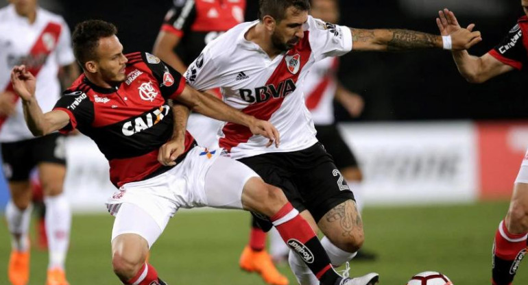 River y Flamengo, Conmebol