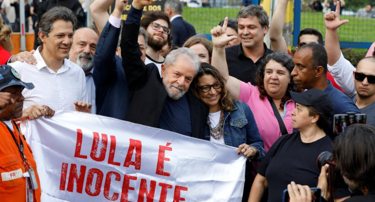 Lula da Silva, liberación de la cárcel, REUTERS