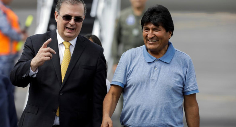 Evo Morales en México, Reuters