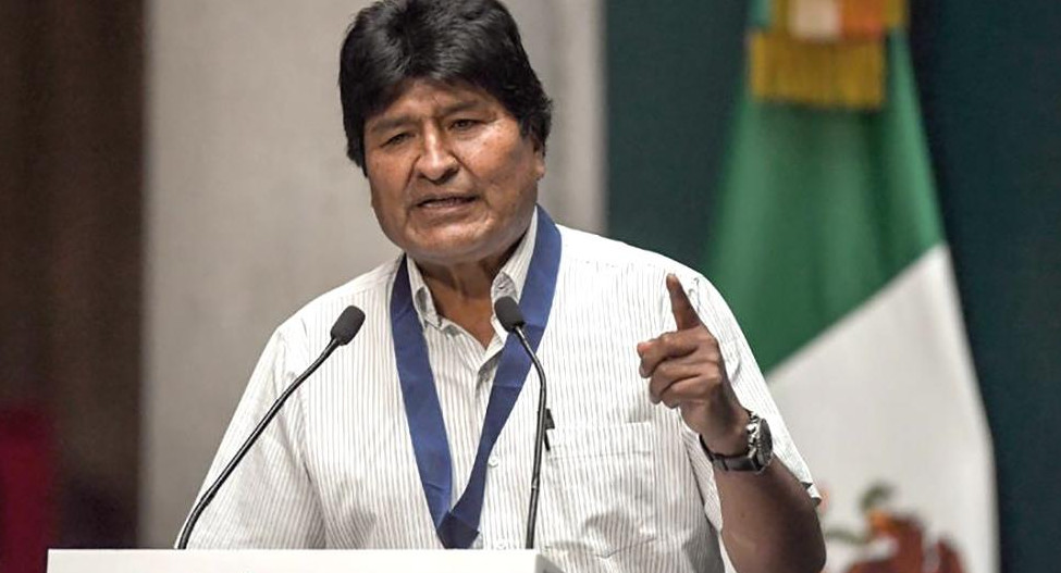 Evo Morales, ex presidente de Bolivia