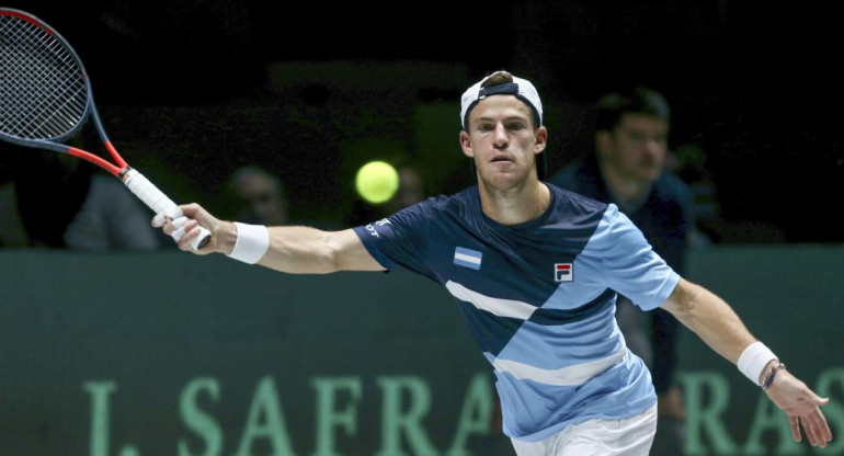 Diego Schwartzman en la Copa Davis, AGENCIA NA