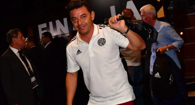 Marcelo Gallardo, técnico de River