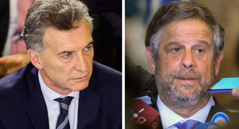 Mauricio Macri y Rubinstein