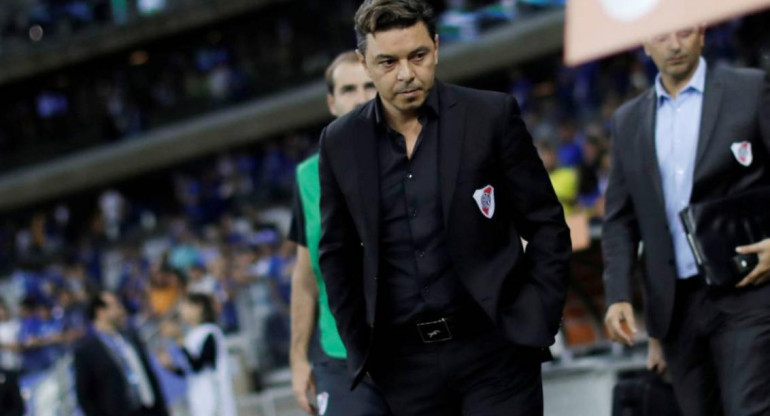 Marcelo Gallardo, técnico de River