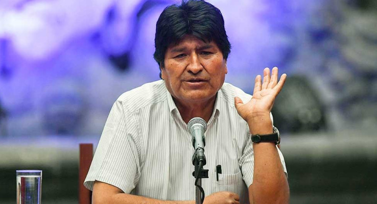 Evo Morales, ex presidente de Bolivia