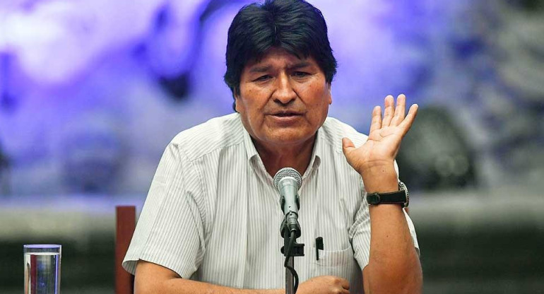 Evo Morales, ex presidente de Bolivia