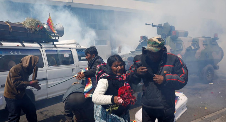 Jornada de protestas en Bolivia, REUTERS