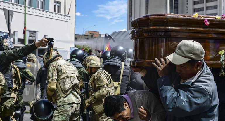 Jornada de protestas en Bolivia, REUTERS