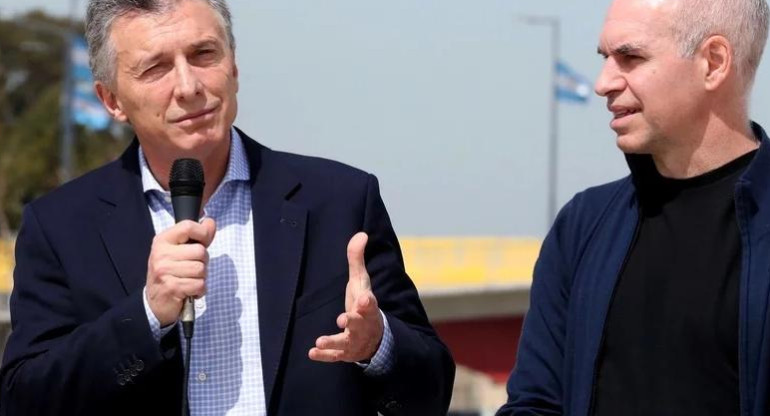 Mauricio Macri y Horacio Rodríguez Larreta