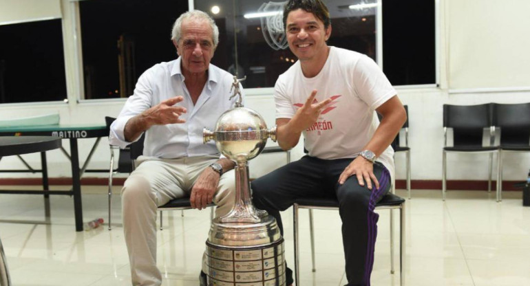 Donofrio y Marcelo Gallardo, River