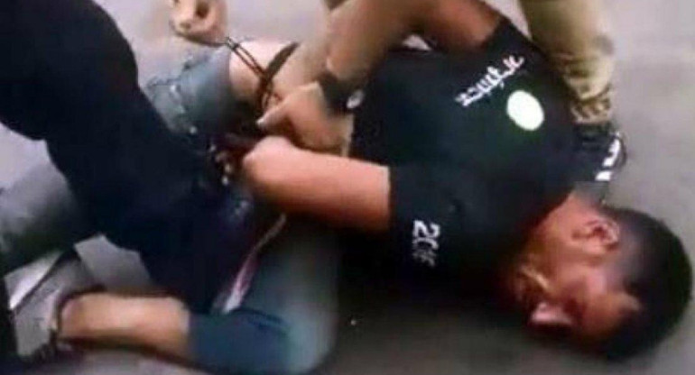 Violador de Hudson, captura de video donde es detenido