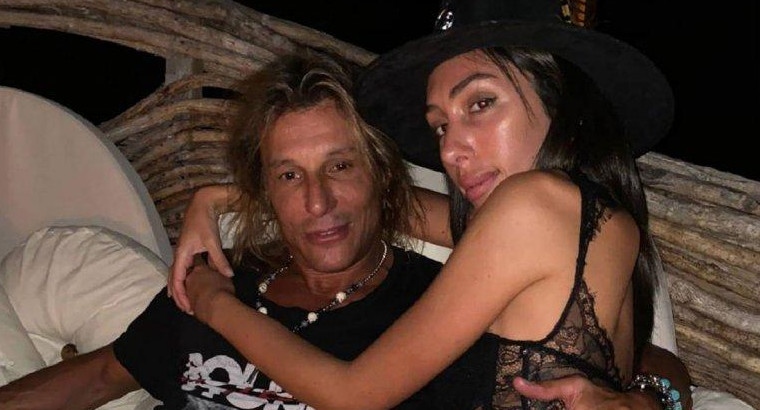 Claudio Caniggia y Sofía Bonelli