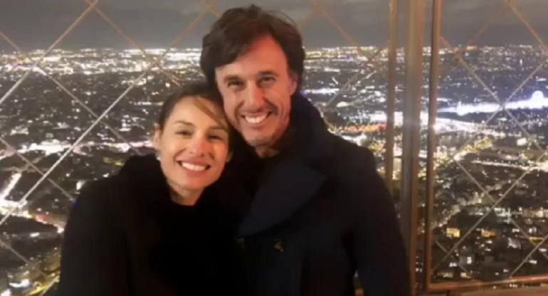 Pampita y Moritán en París