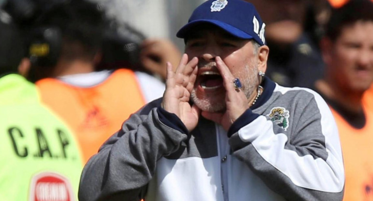 Diego Maradona en Gimnasia