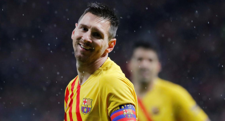 La Liga, Atlético Madrid vs. Barcelona, Lionel Messi, REUTERS	