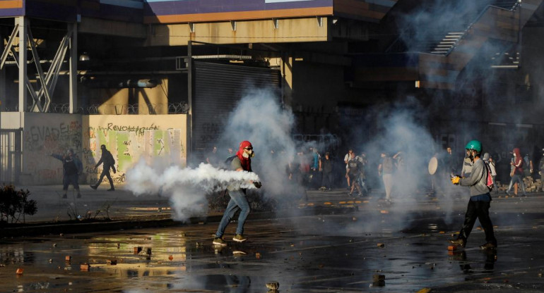 Incidentes en Chile, REUTERS