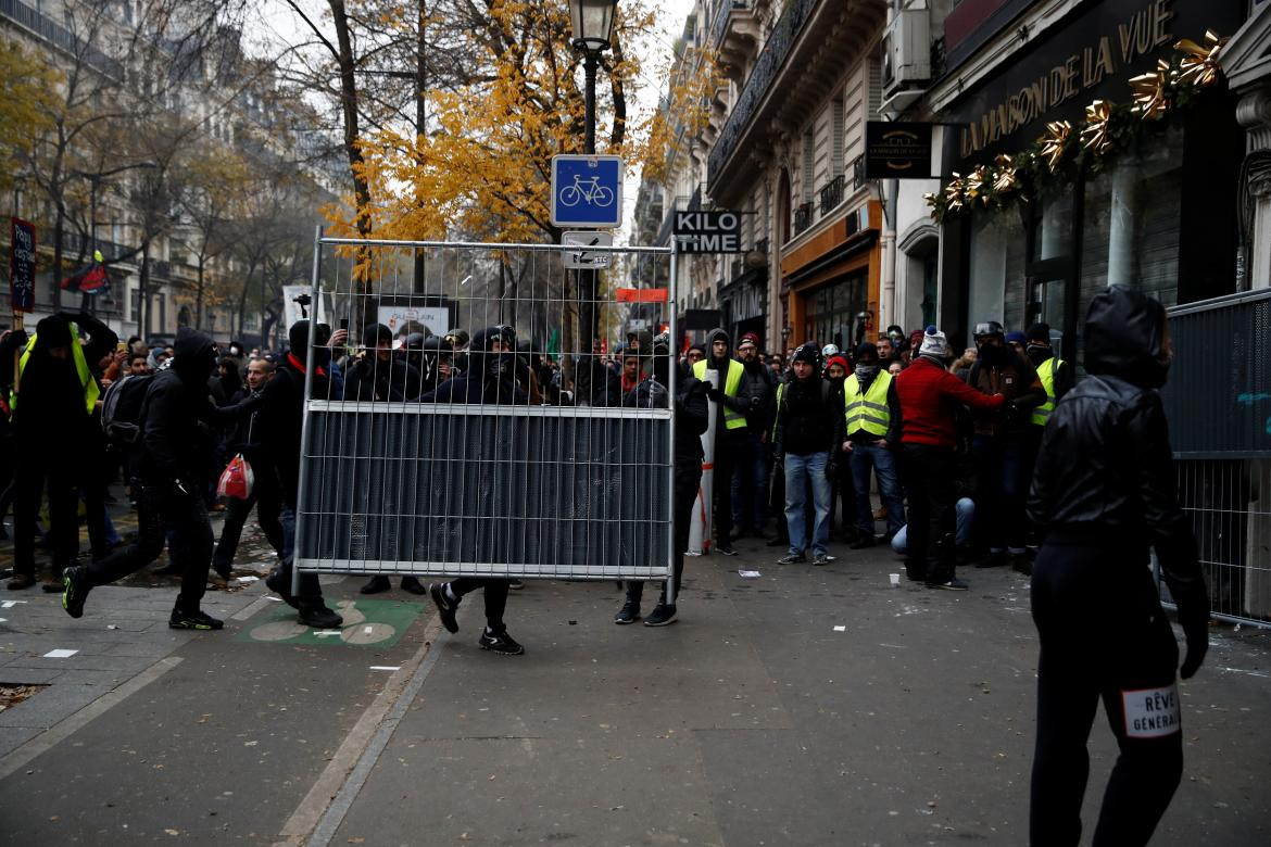 Huelga en París, protestas, REUTERS