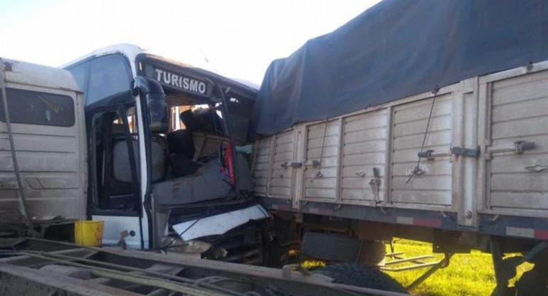 Accidente fatal en autopista Rosario, NA