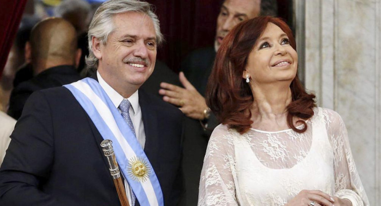 Alberto Fernández y Cristina Fernández de Kirchner, AGENCIA NA