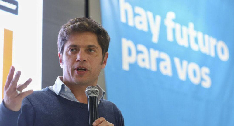 Axel Kicillof, Agencia NA